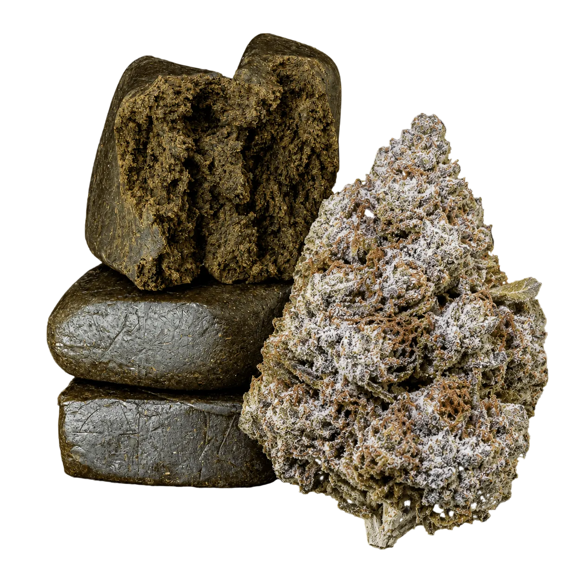 10g Manali Cream 40% THCA et 10g O.G. Zkittles 24% THCA réunis dans un pack Herbz
