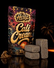 Emballage Herbz Cali Cream 10g au design tropical